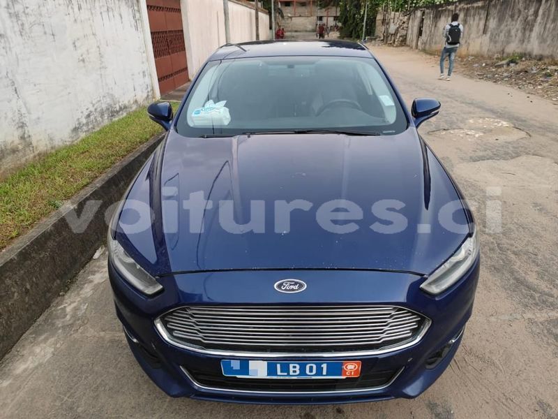 Buy Used Ford Fusion Blue Car In Abidjan In Abidjan Voitures Ci