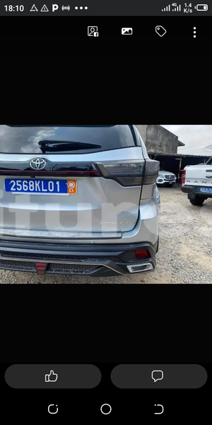 Big with watermark toyota highlander abidjan abidjan 37072