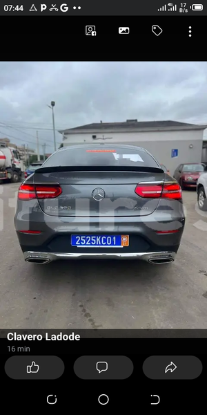 Big with watermark mercedes benz glc coupe abidjan abidjan 39992