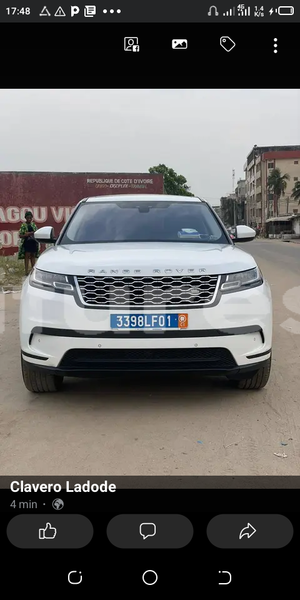 Big with watermark land rover range rover velar abidjan abidjan 48150