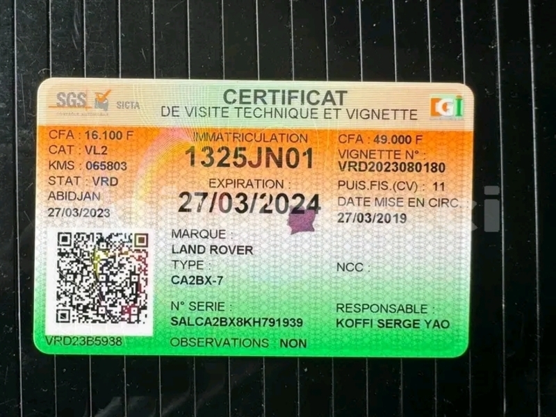 Big with watermark land rover discovery ivory coast aboisso 60892