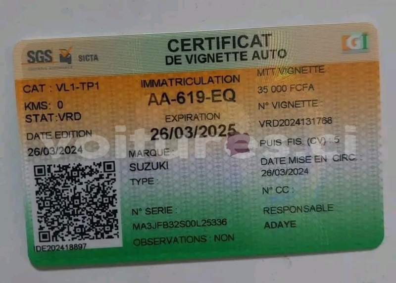 Big with watermark suzuki alto ivory coast aboisso 72206