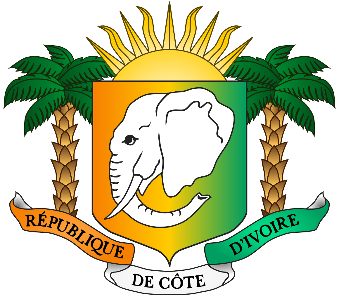 Coat of arms of c%c3%b4te d ivoire 1997 2001 variant .svg