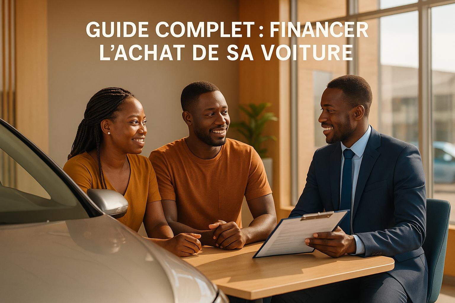 Guide complet : financer l'achat de sa voiture - voitures.ci